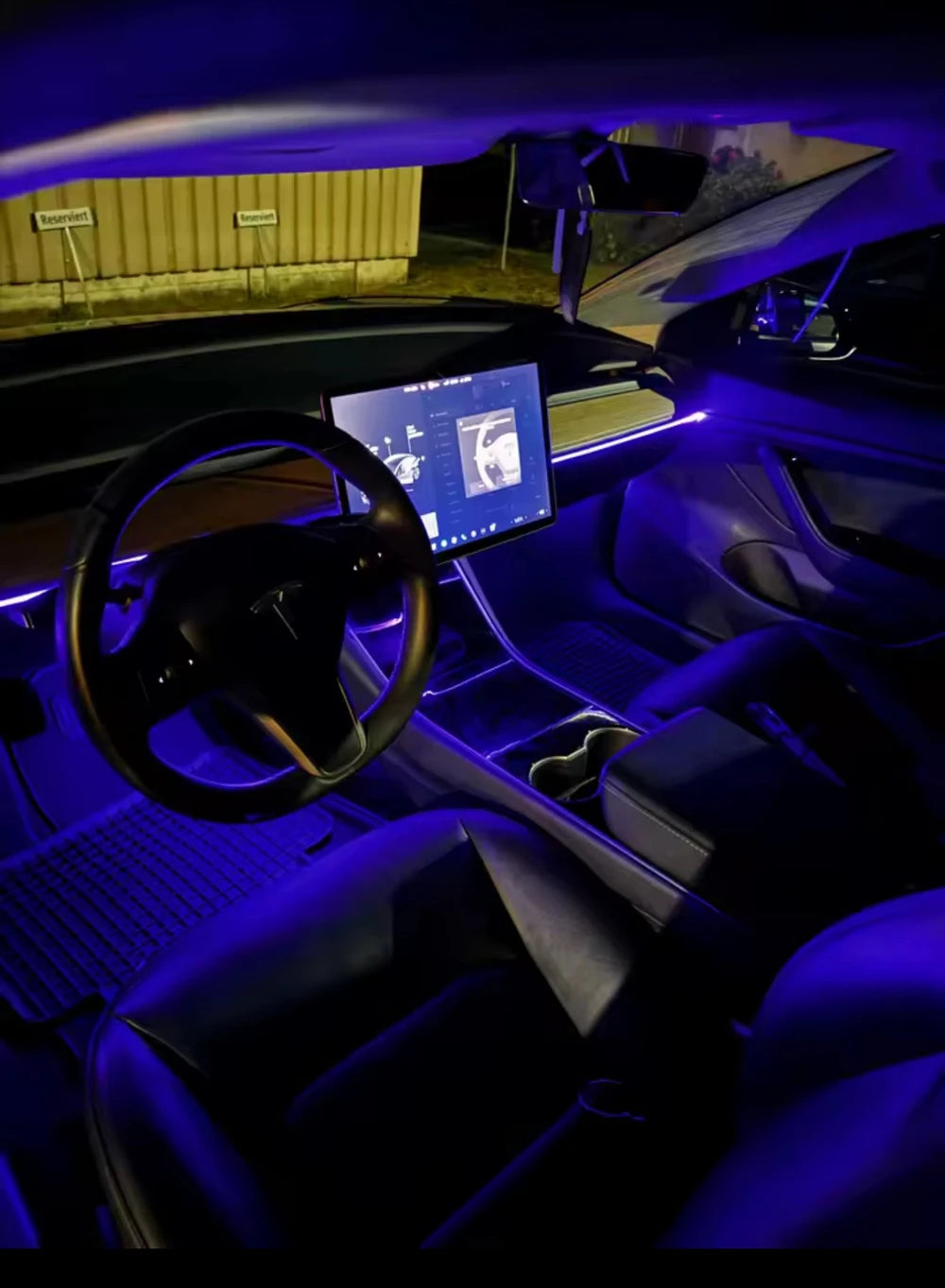 Iluminación Ambiental para Consola Central RGB – Control por App